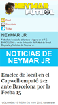Mobile Screenshot of neymarfutbol.com